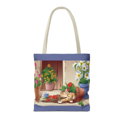 Blooming Serenity Tote Bag (AOP)