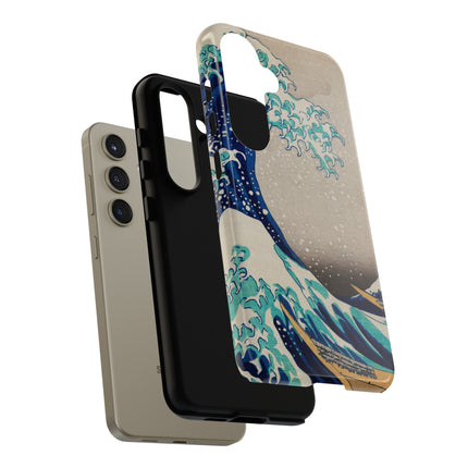 The Great Wave off Kanagawa by Katsushika Hokusai Phone Cases