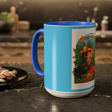 Spring Fairies & Floral Delights Colorful Mugs (11oz, 15oz)