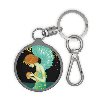 Twilight Angel Keyring Tag