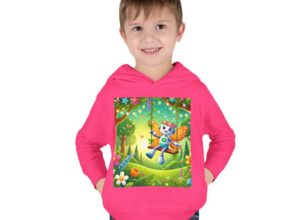 Robot Fairy Toddler Pullover Fleece Hoodie