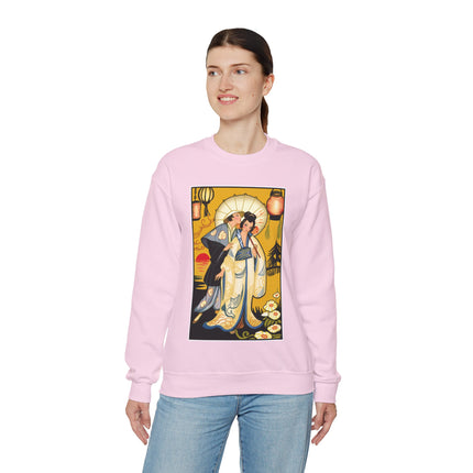 Golden Embrace Heavy Blend™ Crewneck Sweatshirt