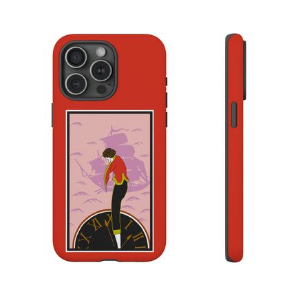 Woman Waiting for her Beloved at 1:59 by Kobayashi Kaichi Phone Case