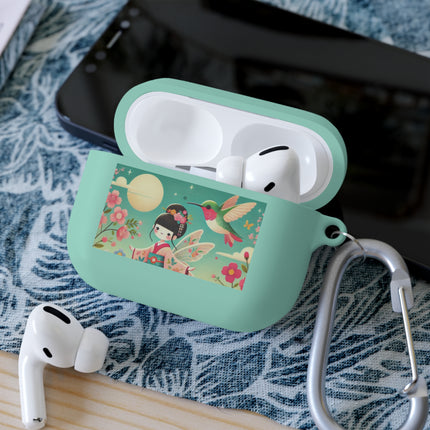 Geisha Fairy and the Hummingbird Blossom AirPods and AirPods Pro Case