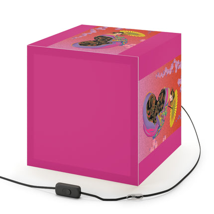 Enchanting Geisha Light Cube Lamp
