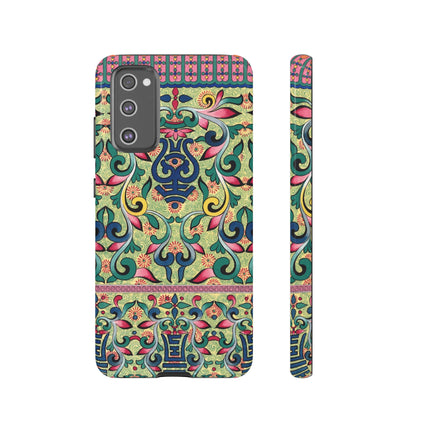 Colorful Flower Pattern by Owen Jones Phone Cases