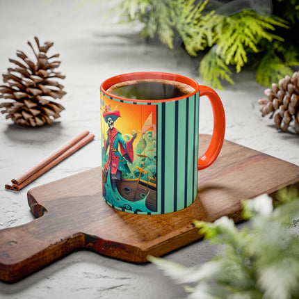 Skeleton Crew of the Misty Seas Colorful Mugs (11oz, 15oz)