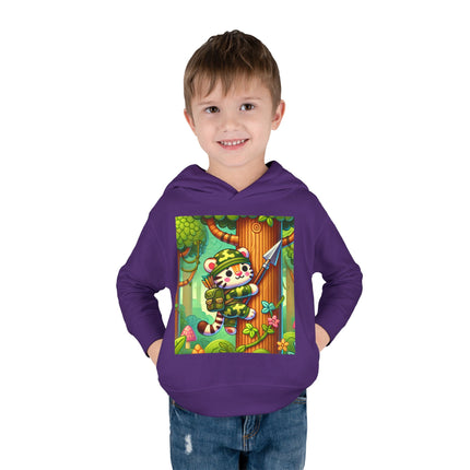 Stealthy Stripes Toddler Pullover Fleece Hoodie