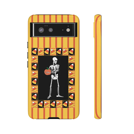 Candy Corn Skeleton Phone Cases