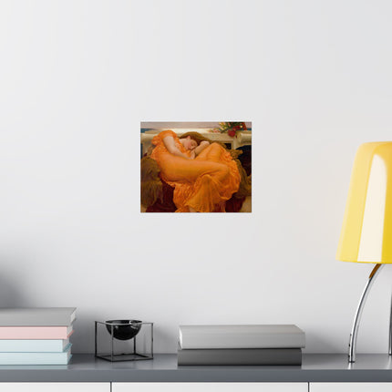 Flaming June by Frederic Leighton Matte Horizontal Posters