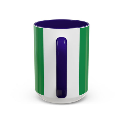 🍀🎄 The Emerald Holly Christmas Colorful Mug – Art Deco Holiday Elegance
