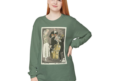 O Maitre el Relicario by Fernand Siméon Garment-dyed Long Sleeve T-Shirt
