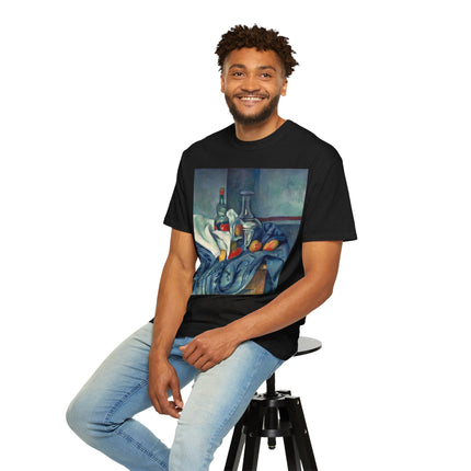 The Peppermint Bottle by Paul Cézanne Unisex Garment-Dyed T-shirt