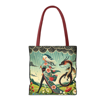 The Dragon Fairy’s Stride Tote Bag – Grace, Strength & Mythic Adventure