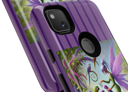 Lavender-Winged Fairy Phone Cases