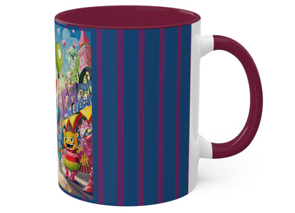 Monster Parade Madness Colorful Mugs, 11oz