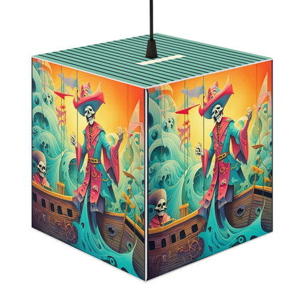 Skeleton Crew of the Misty Seas Light Cube Lamp