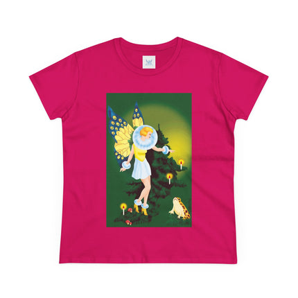The Enchanted Encounter Women's Midweight Cotton Tee