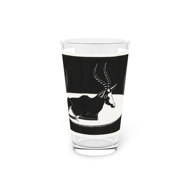 Goat by Samuel Jessurun de Mesquita Glass, 16oz