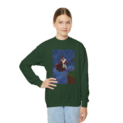 The Enchanted Witch Youth Crewneck Sweatshirt