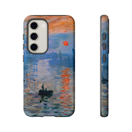 Sunrise by Claude Monet Phone Cases