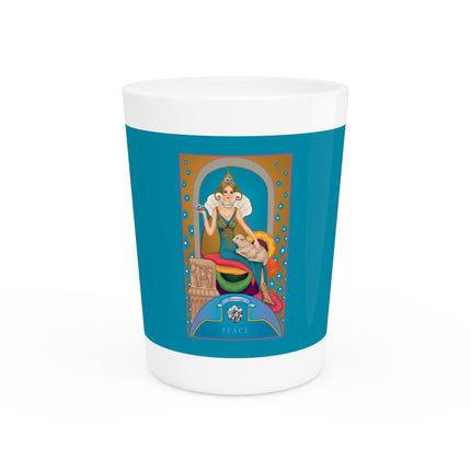 April & Diamond (from the Gem Series) by Sofia Chiostri Ceranic Shot Glass