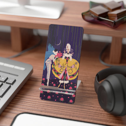 🌙🌹 The Midnight Rose Visit Mobile Display Stand – Art Deco Garden Fantasy