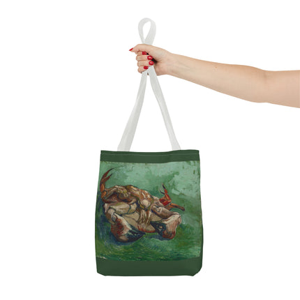 Crab on its Back by Vincent Van Gogh Tote Bag (AOP)