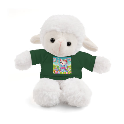 Springtime Kitten’s Easter Joy Stuffed Animals with Tee