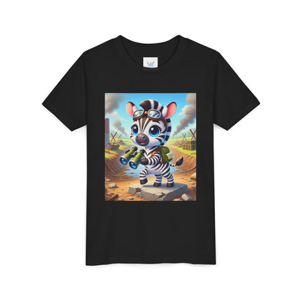 Zebra Lookout Youth Short Sleeve Tee