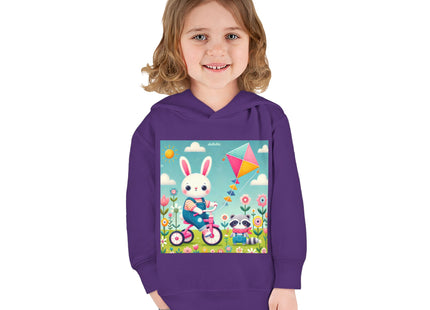 Breezy Meadow Ride Toddler Pullover Fleece Hoodie