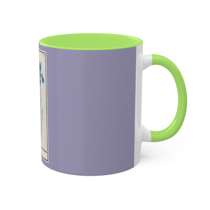Iris, Iris sibirica by Anselmus Boëtius de Boodt Colorful Mugs, 11oz