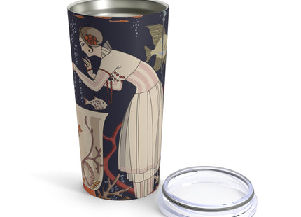 L'Etourdissant Petit Poisson (The Dazzling Little Fish) by George Barbier Tumbler 20oz