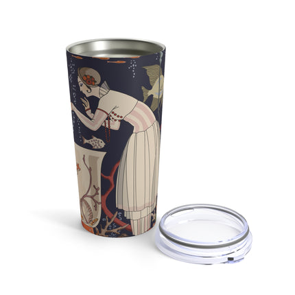 The Dazzling Little Fish by George Barbier Tumbler 20oz
