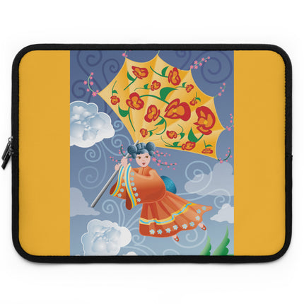 Flight of Blossoms Laptop Sleeve