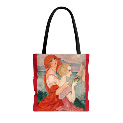 Sur la Route d'Anacapri by Gerda Wegener Tote Bag (AOP)