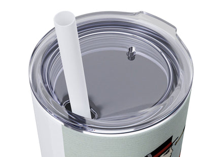 Costume de Yacht by George Barbier Skinny Tumbler with Straw, 20oz