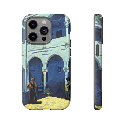 Courtyard of Moroccan Riad by George Gaudion Phone Cases