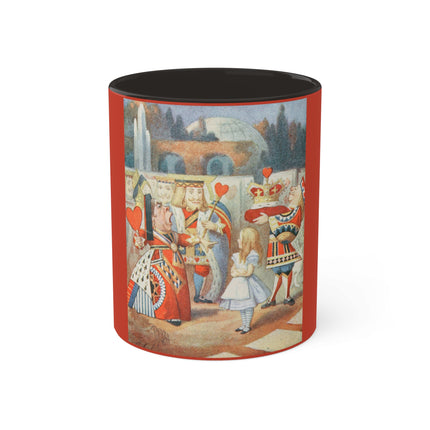 Off with her head! Off with— by Sir John Tenniel Colorful Mugs, 11oz