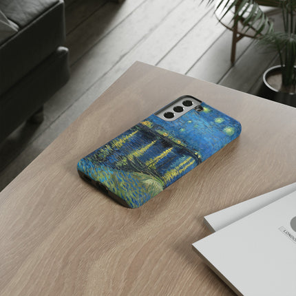 Starry Night Over the Rhone by Vincent Van Gogh Phone Cases