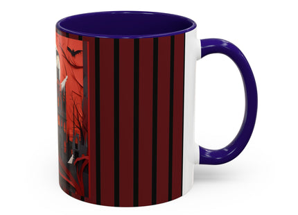 Halloween Night Scene Colorful Mugs (11oz, 15oz)