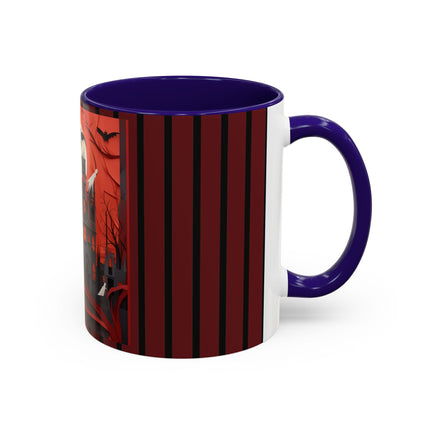 Halloween Night Scene Colorful Mugs (11oz, 15oz)