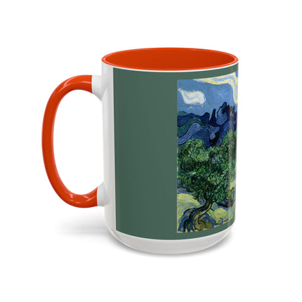 Olive Trees by Vincent Van Gogh Colorful Mugs (11oz, 15oz)