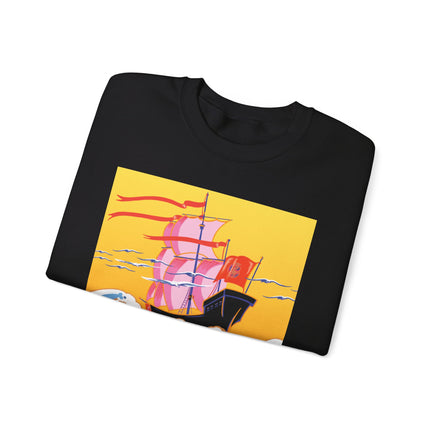 Golden Seas and Whimsical Dreams Heavy Blend™ Crewneck Sweatshirt