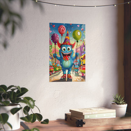 Monster Parade Madness Fine Art Posters