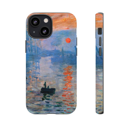 Sunrise by Claude Monet Phone Cases