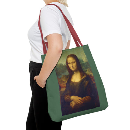 Mona Lisa by Leonardo da Vinci Tote Bag (AOP)