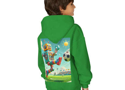 Kickoff Bot! Youth Heavy Blend Hooded Sweatshirt
