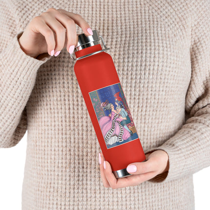 The Jealous Parrot by George Barbier Copper Vacuum Insulated Bottle, 22oz