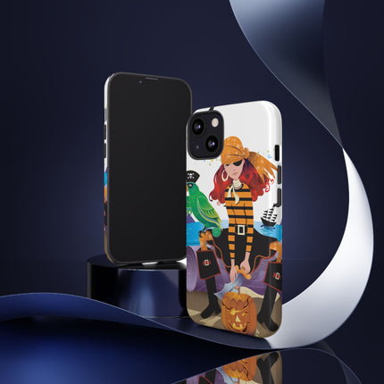 Moonlit Pirate Halloween Phone Cases